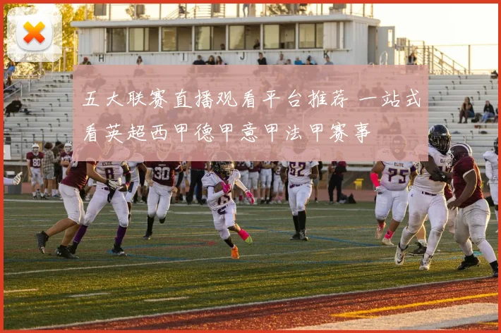 五大联赛直播观看平台推荐 一站式看英超西甲德甲意甲法甲赛事